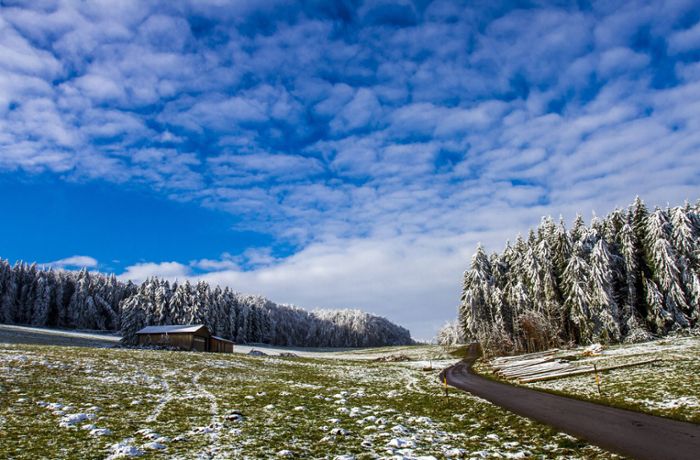 Schnee und Glätte: Der Winter kommt nach Baden-Württemberg