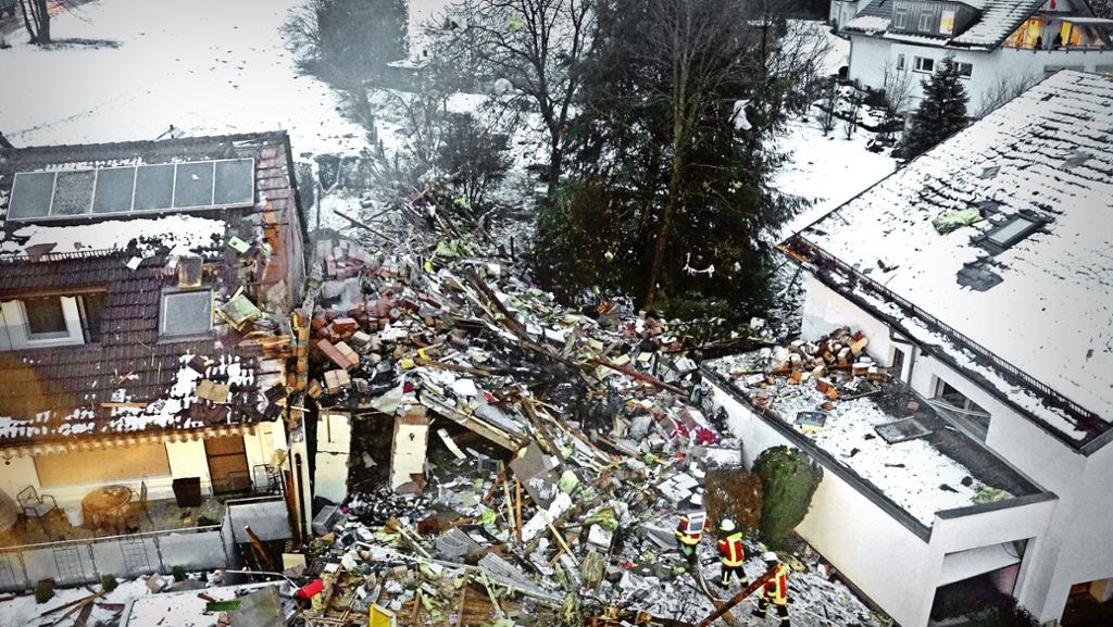 Donzdorf: Gasexplosion: das große Aufräumen  beginnt