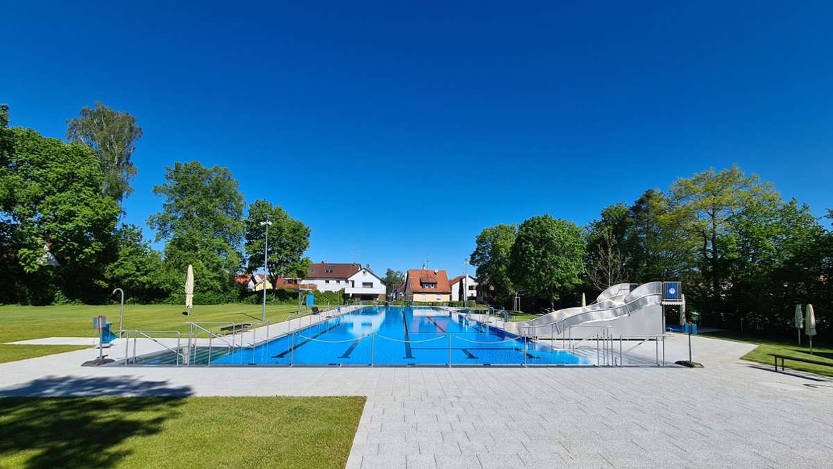 Passend zum Sommerwetter: Das Freibad in Hildrizhausen öffnet diese Woche