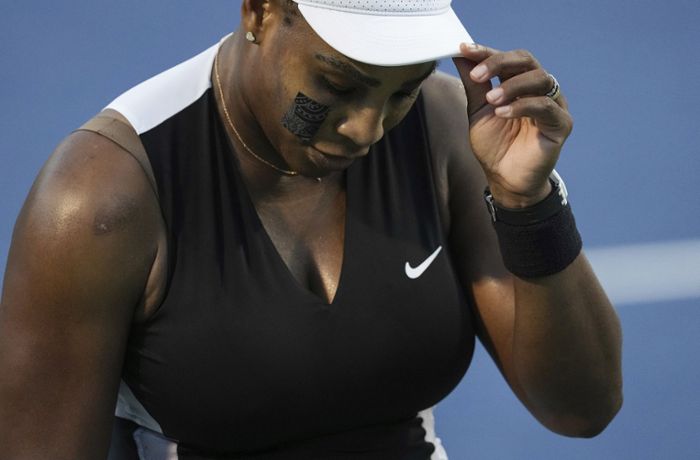 Serena Williams verliert auf Abschiedstour