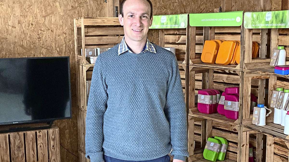 Filderstädter Start-up: Die Brotdose wird aus Zuckerrohr gemacht