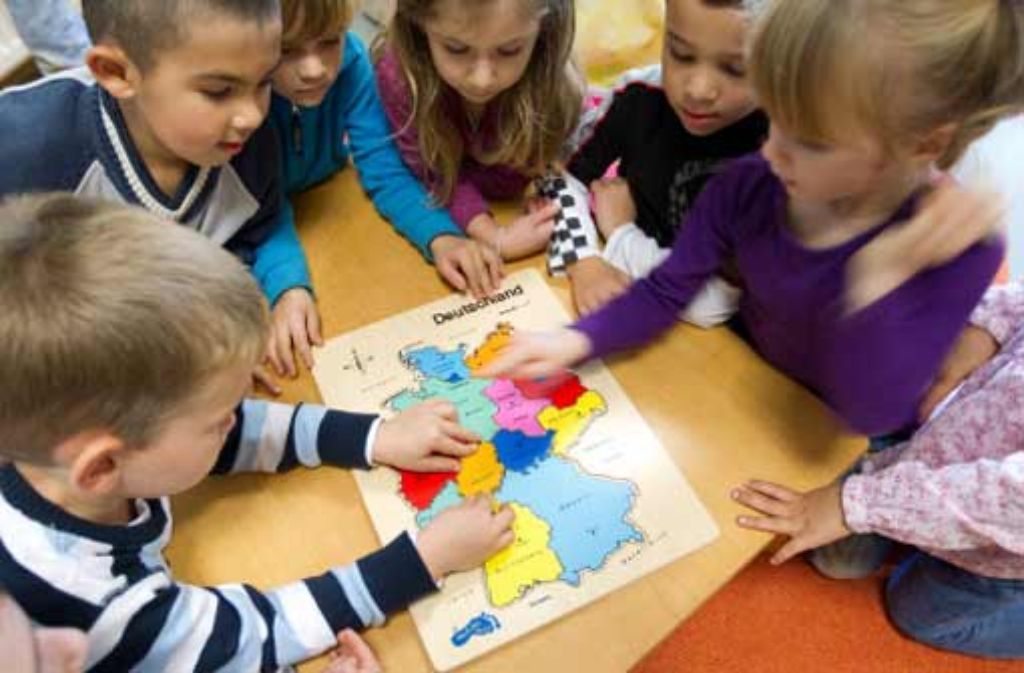 Eine bessere Sprachförderung in Krippen und Kindergärten bietet nur mehr Personal. Foto: dpa