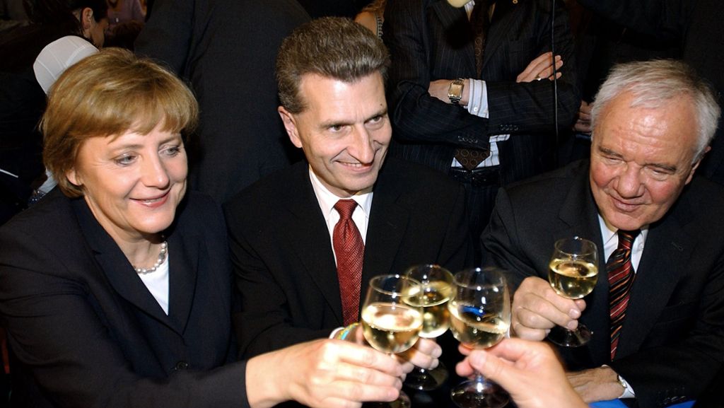 Baden-württembergische Landesvertretung: Merkel und Seehofer bei Stallwächterparty