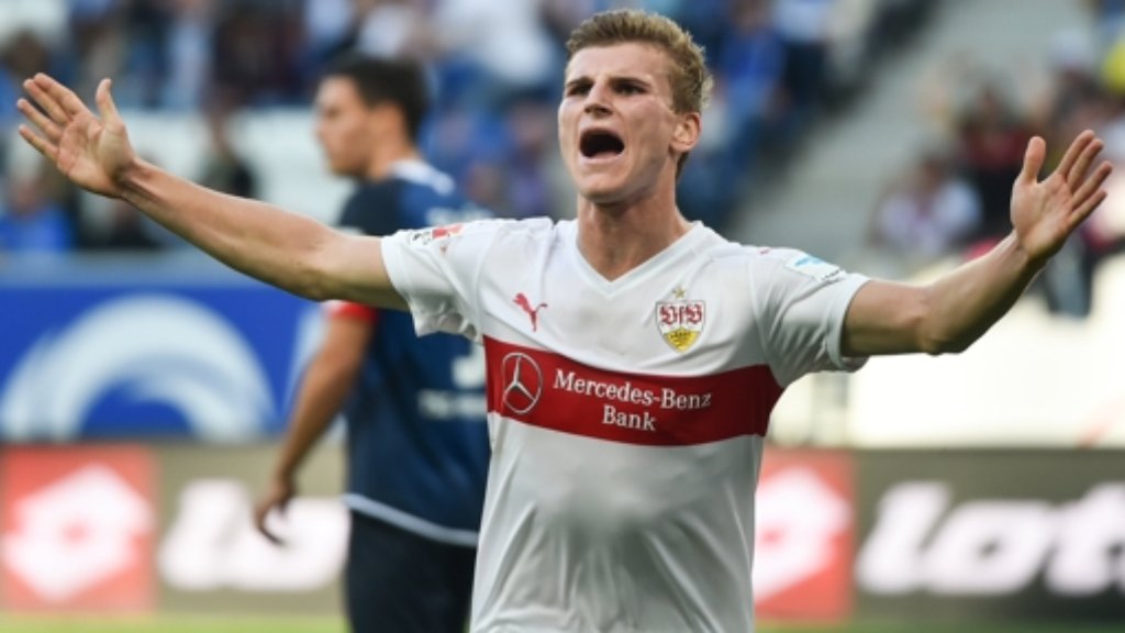 Stuttgart bei der TSG Hoffenheim: Werner rettet dem VfB ein 2:2