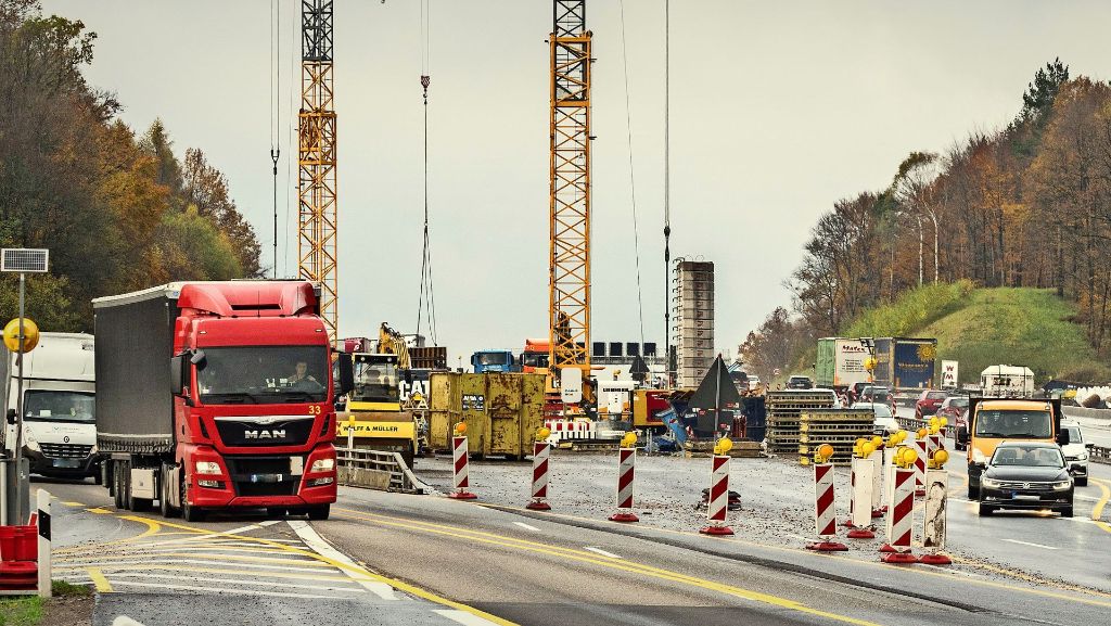 Baustellen rund um Stuttgart: Auf diesen Straßen stockt der Verkehr