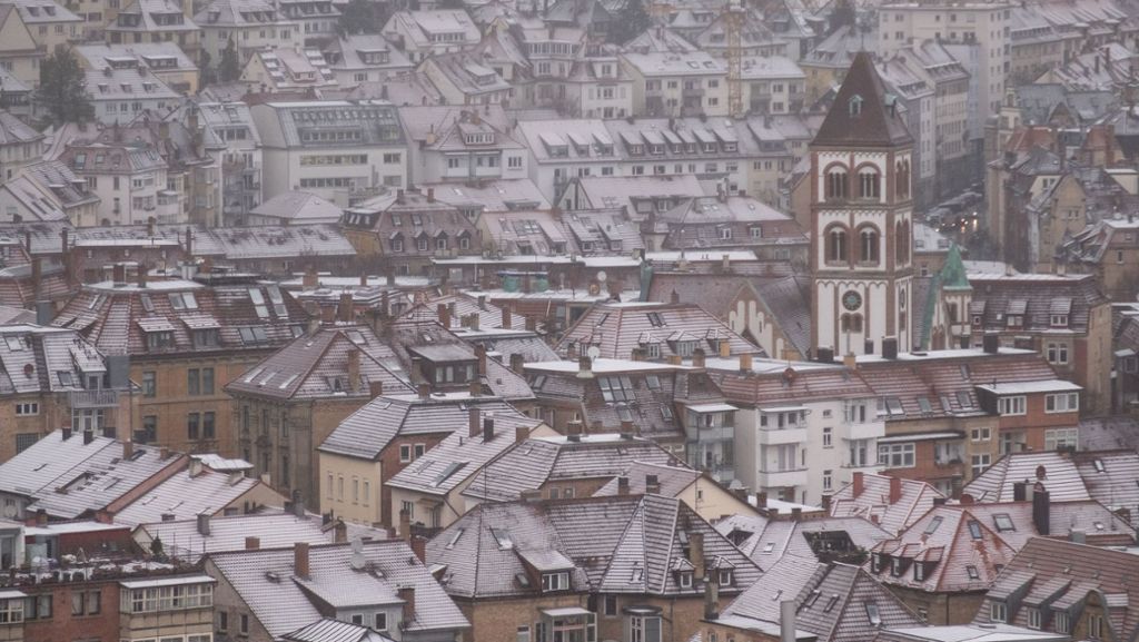 Schnee in Stuttgart und Region: So lange hält die weiße Pracht