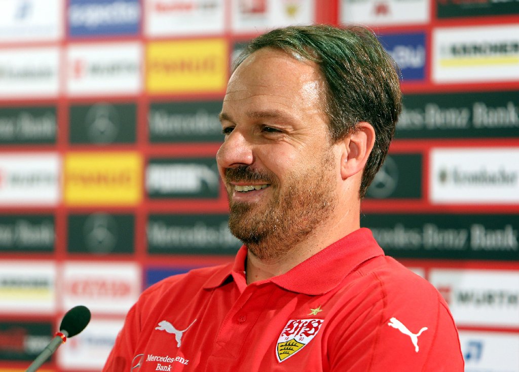 Alexander Zorniger legt beim VfB Stuttgart los.