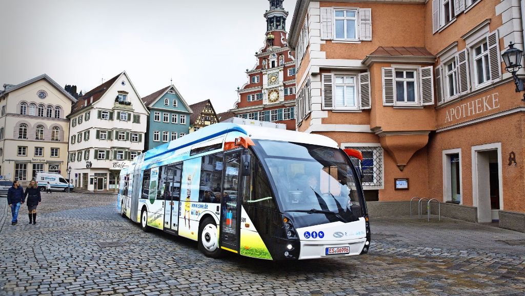 Mobilitätspakt in Esslingen: Auf breiter Front gegen  das Stickoxid