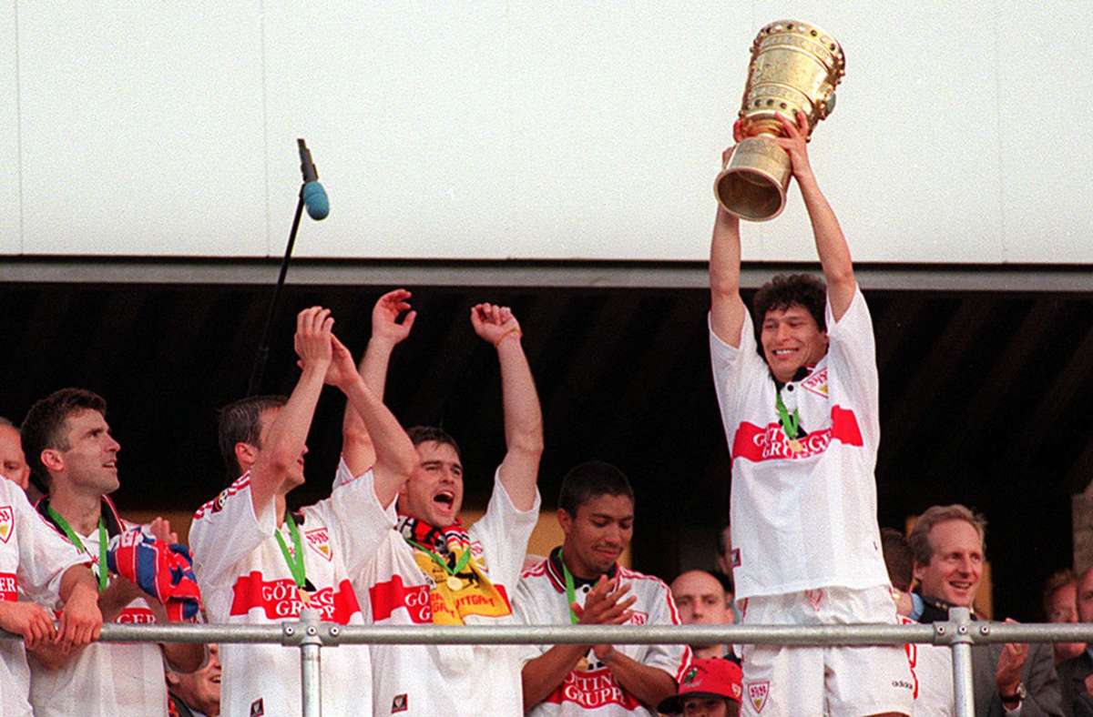 ... 1997 holte er mit dem VfB den DFB-Pokal.