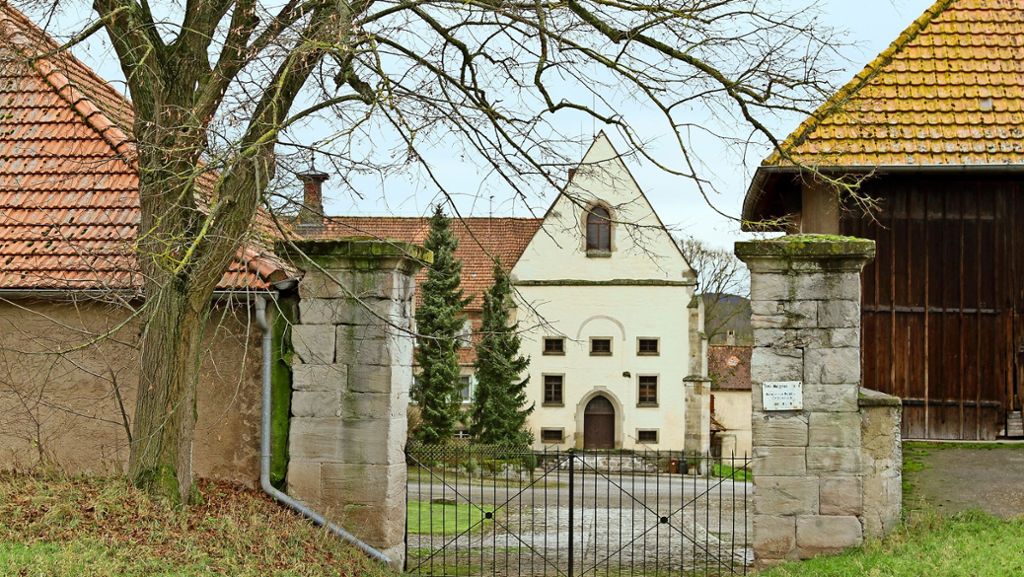 Ehemaliges Kloster bei Sachsenheim: Domäne Rechentshofen verkauft: kein Hotel, sondern Familiensitz