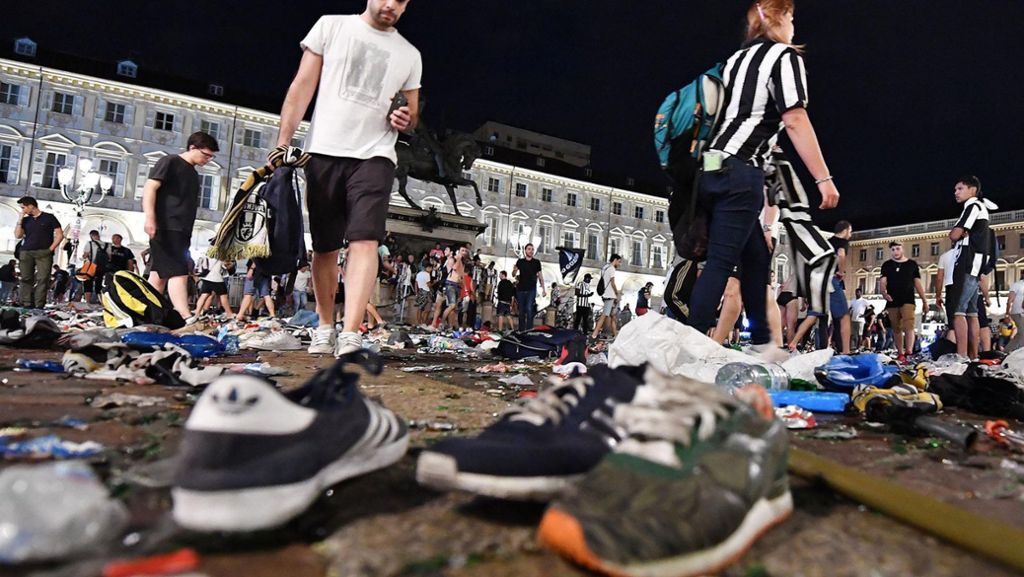 Mehr als 1500 Verletzte in Turin: „Angstpsychose“ vor Terrorangriff führt zu Massenpanik