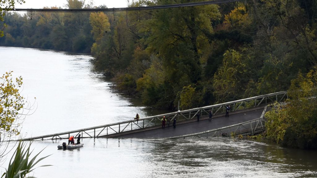 Autobrücke nahe Toulouse: 15-Jährige stirbt bei Brückeneinsturz in Frankreich