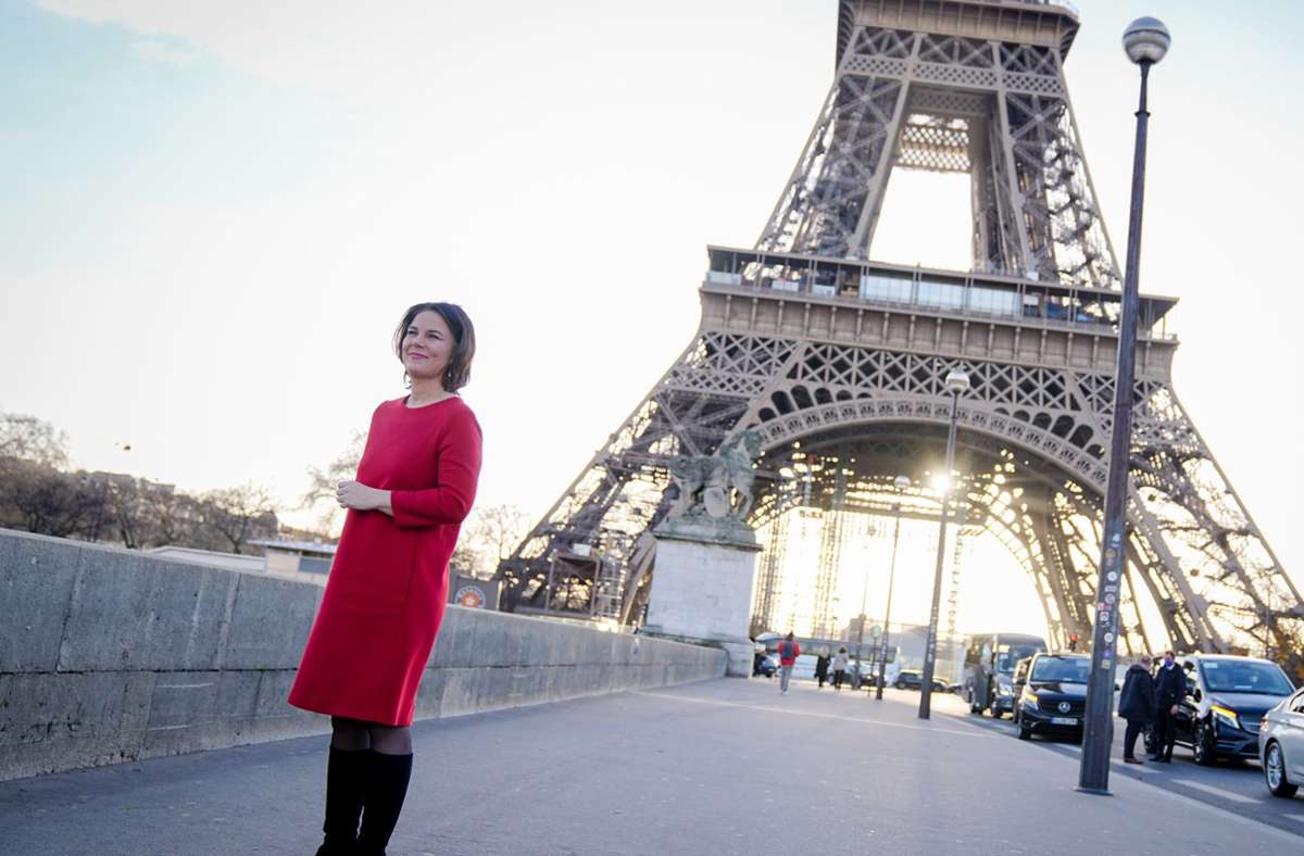 Annalena Baerbock ist in dieser Woche nach Paris gereist. Foto: dpa/Kay Nietfeld
