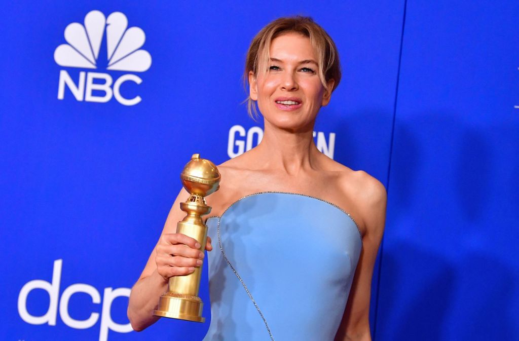 Renee Zellweger bekam einen Globe für ihre Titelrolle in „Judy“