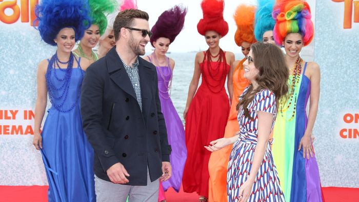 Justin Timberlake flötet „True Colors“
