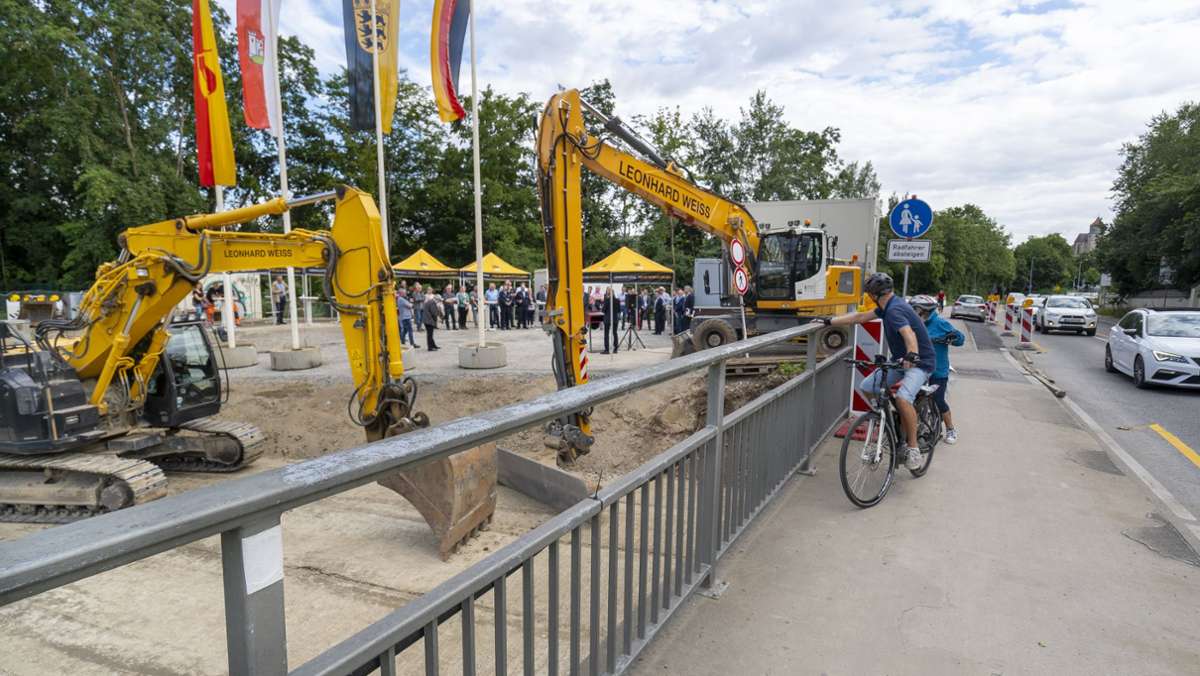  Gemeinsam mit der neuen Enzbrücke wird eine Radunterführung zwischen Walheim und Besigheim gebaut. Dass die lange geforderte Lösung nun kommt, ist auch ein bisschen Zufall. 