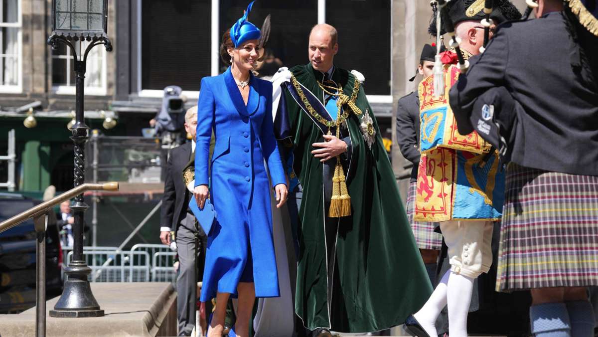 Prinzessin Kate in Edinburgh: Ihr Mantelkleid – ein Klassiker aus ihrem Schrank