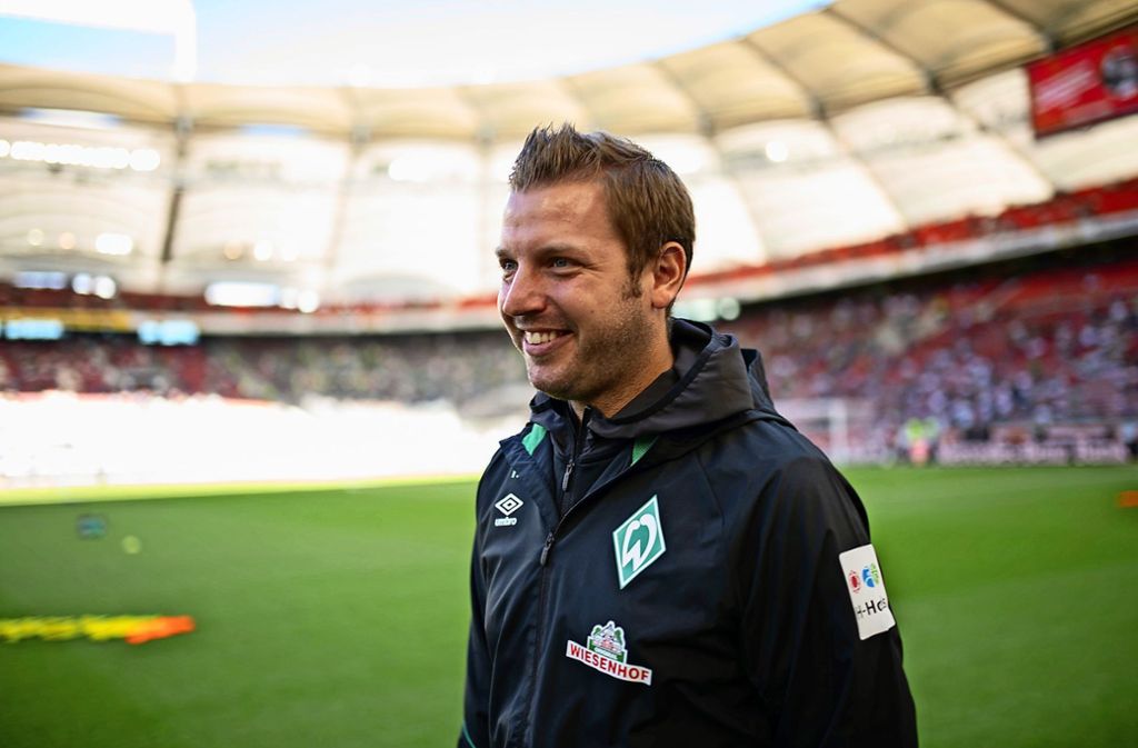 Werder-Trainer Florian Kohfeldt ist das Lachen im Trainingslager vergangen. Foto: dpa/Deniz Calagan Foto:  