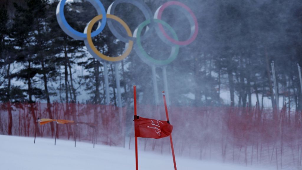 Ski Alpin bei Olympia 2018: Das Wind-Chaos nimmt kein Ende