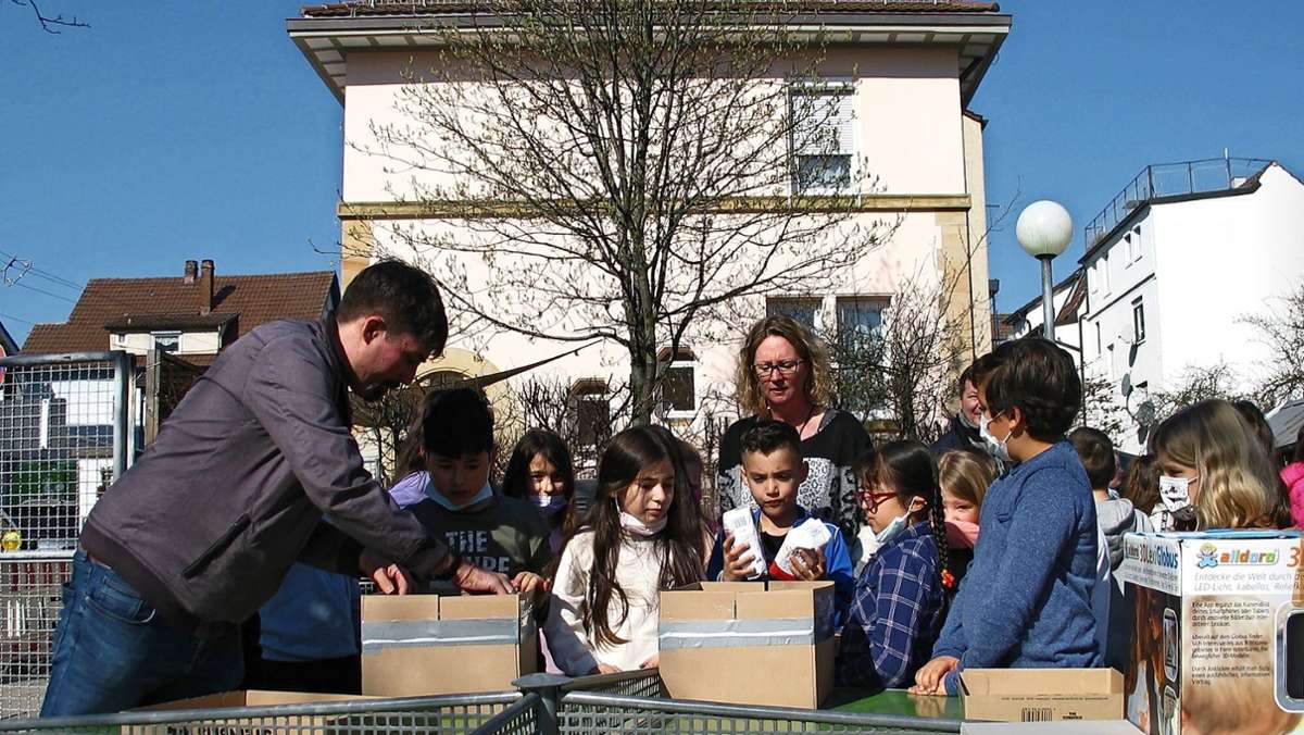 Russland-Ukraine-Krieg: Stuttgarter Grundschüler helfen Kriegsopfern