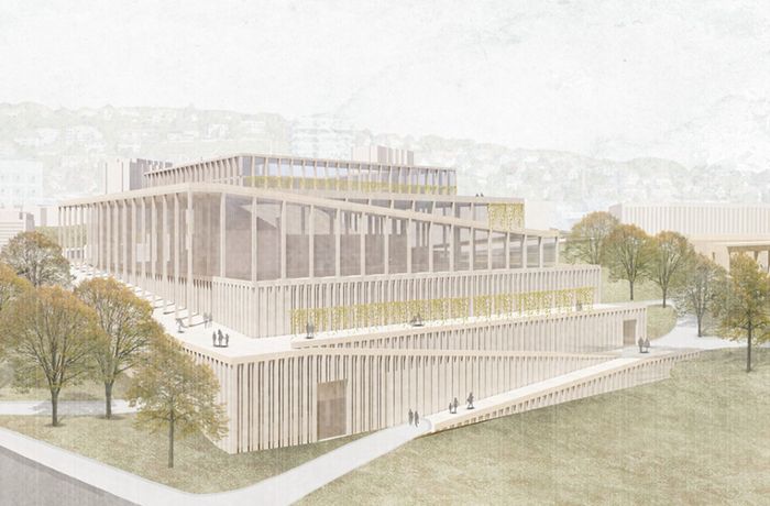 Entwürfe von Architekturstudenten: So könnte das neue Stuttgarter Konzerthaus aussehen