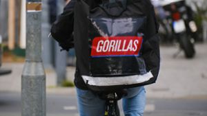 Gorillas will Stundenlohn ab Januar auf zwölf Euro anheben
