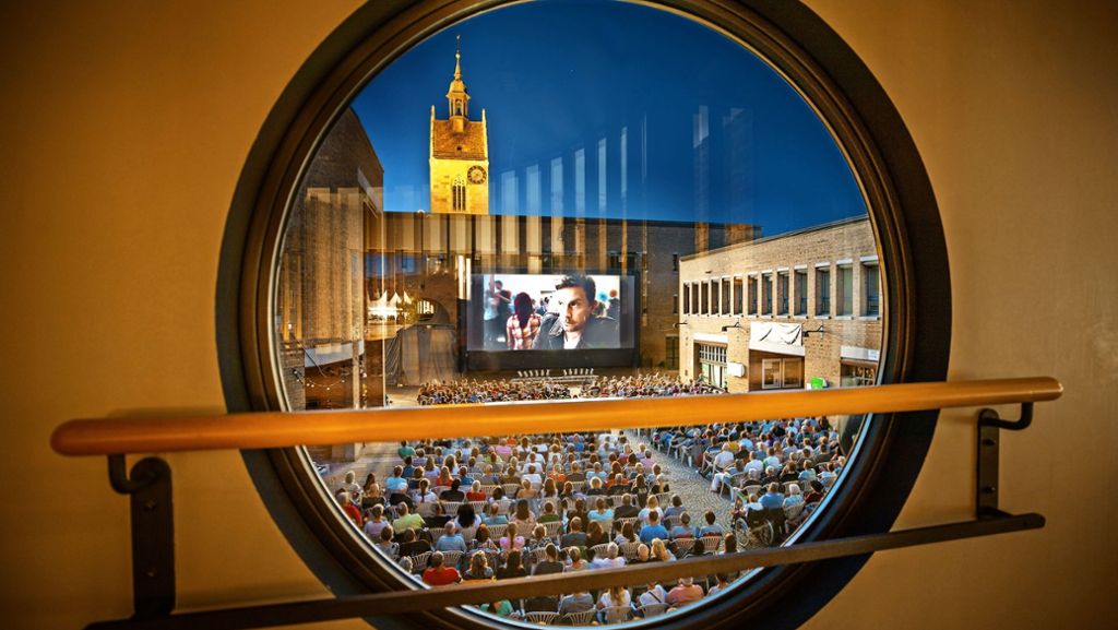 Open-Air-Kino in Fellbach: Der Eberhofer-Franz sorgt für ein volles Haus