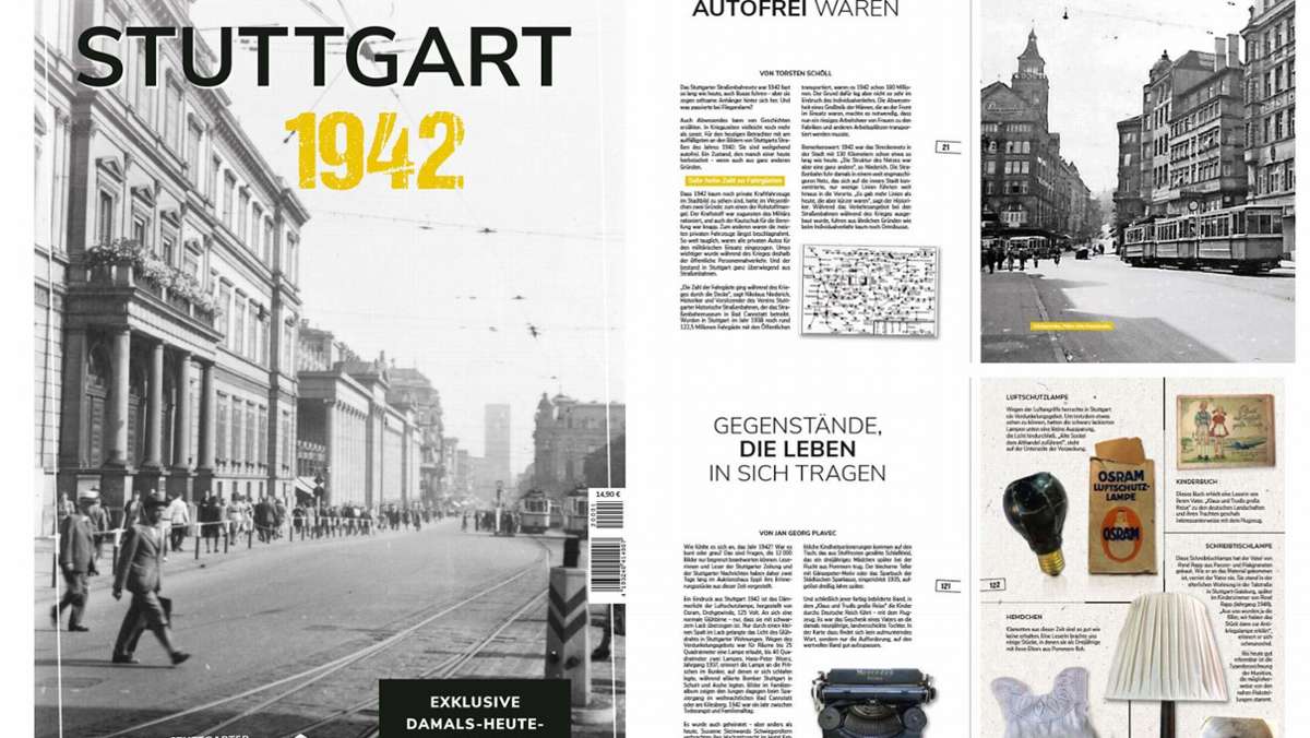 Stuttgart 1942: So sieht das neue „Stuttgart 1942“-Magazin aus