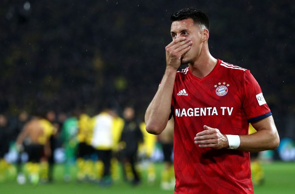 Is Sandro Wagner fed up with Bayern Munich? Apparently, he speaks at VfB Stuttgart. Photo: Getty Photo:  