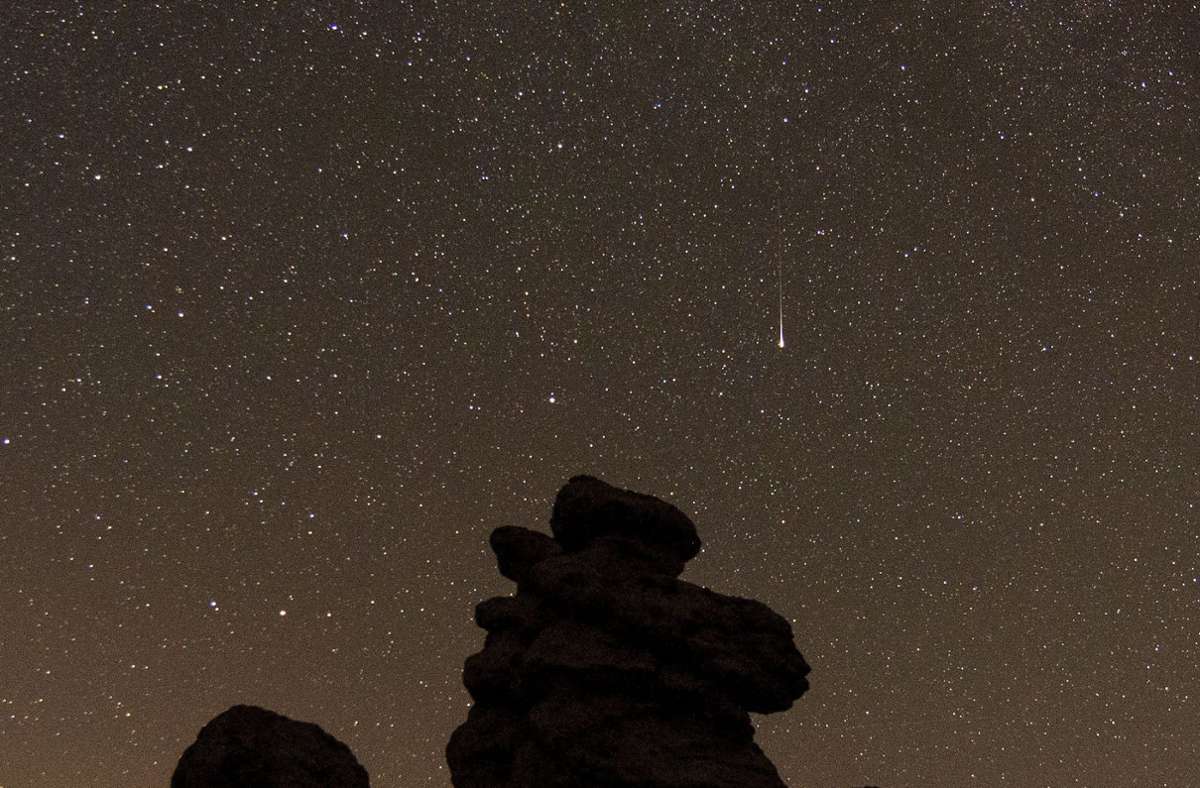 Meteorit (Symbolbild) Foto: AFP/ROBERT ATANASOVSKI