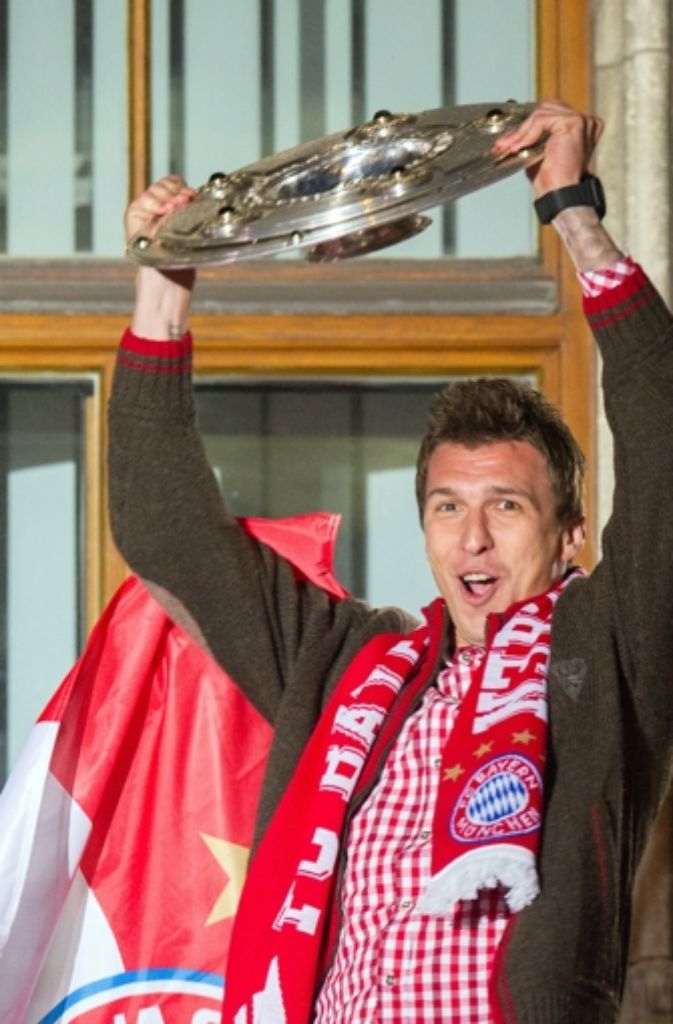 Mit dem FC Bayern ist Mario Mandzukic Deutscher Meister geworden.