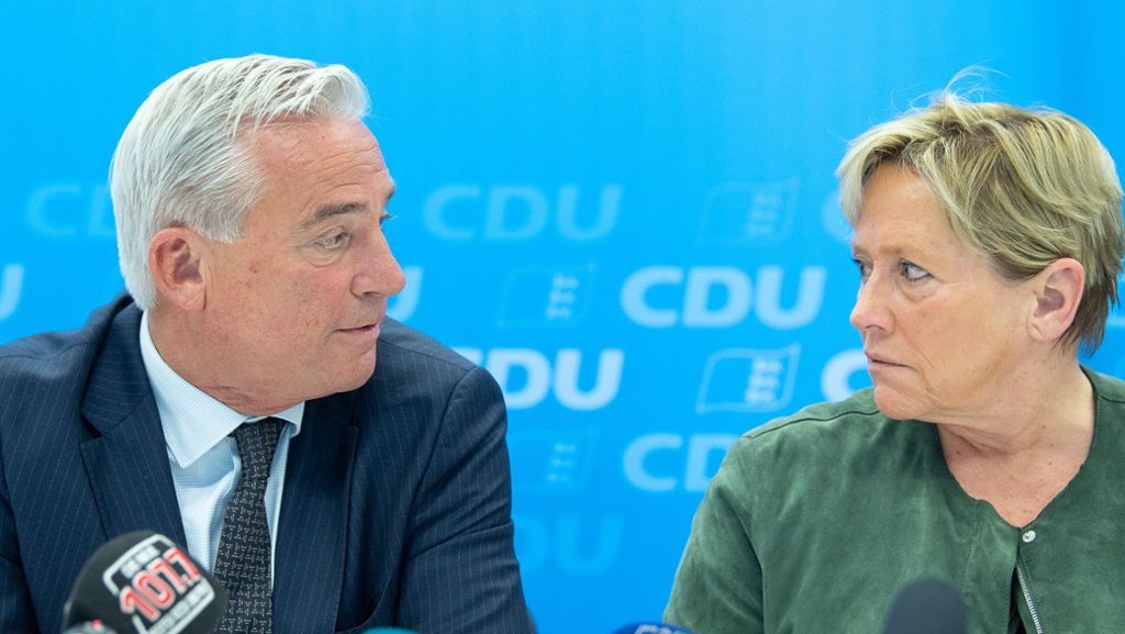 Vor  Landtagswahl in Baden-Württemberg: CDU holt laut Umfrage im Südwesten kräftig auf