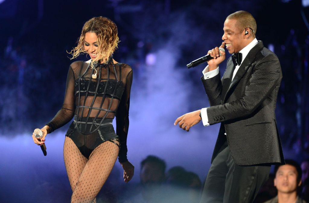 Noch ein gemeinsamer Auftritt des glamourösen Paars: Beyoncé und Jay-Z 2014 in Los Angeles bei der Grammy-Gala.