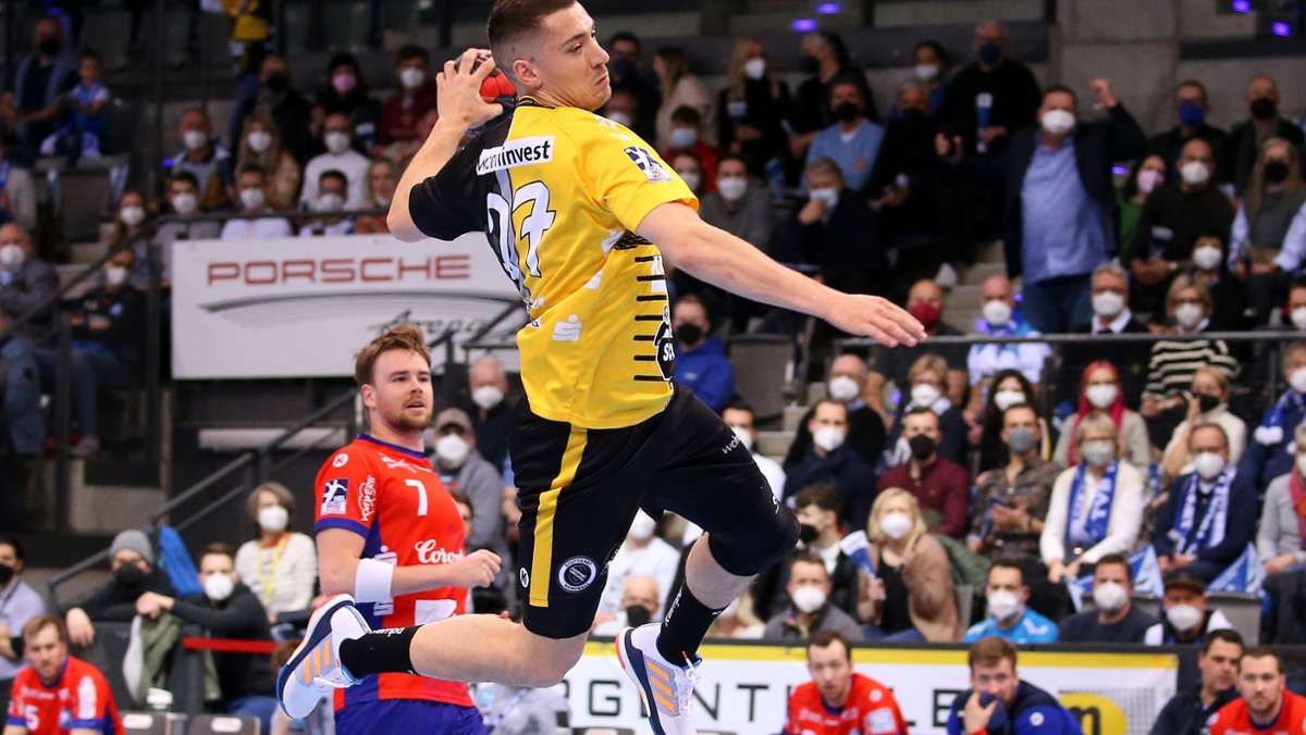 Handball-Bundesliga: Jerome Müller und der  TVB Stuttgart wollen gegen Wetzlar nachlegen