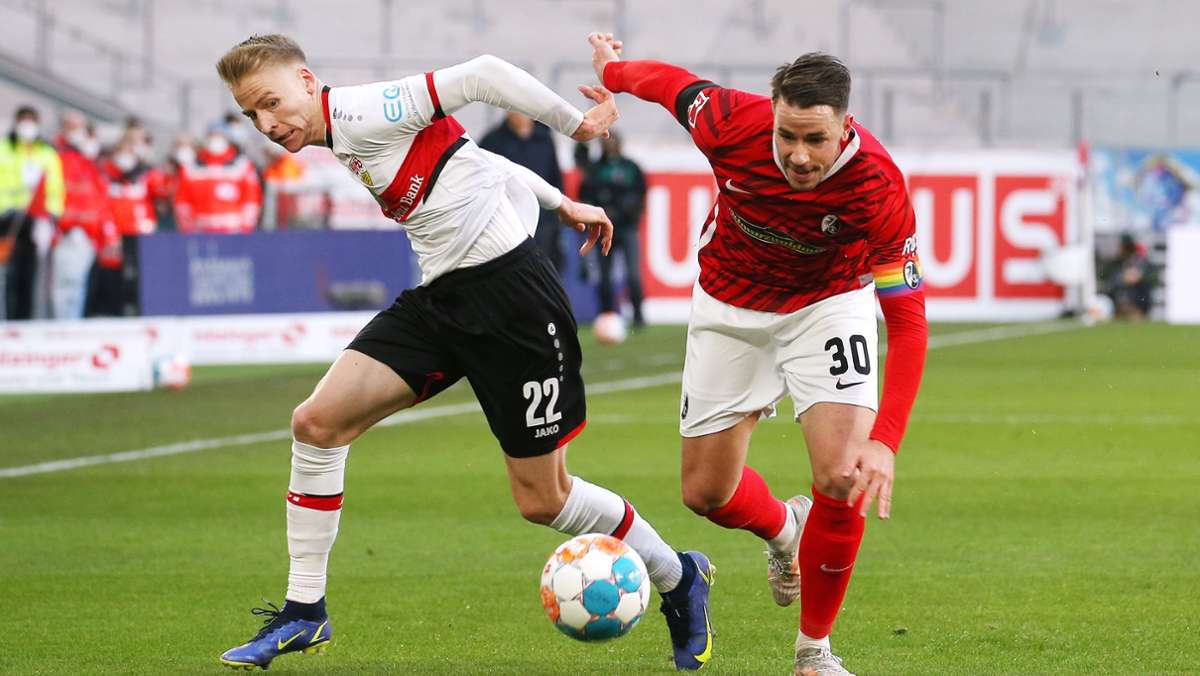  Die Unparteiischen nehmen großen Einfluss auf das Spiel in Freiburg – sehr zum Ärger des VfB Stuttgart. Aber die sportlichen Schwächen sind auch offensichtlich, meint unser Sportredakteur Carlos Ubina. 