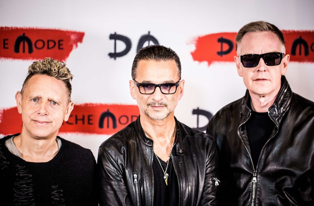 Der Kern von Depeche Mode (von links nach rechts): Martin Gore, Dave Gahan und Andy Fletcher.