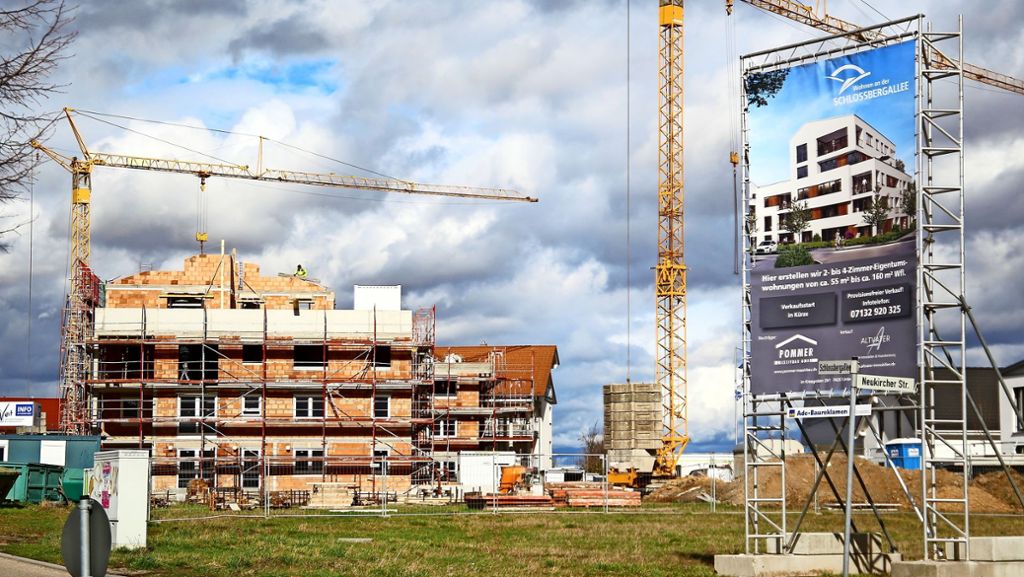 Wohnungsbau in der Region Stuttgart: Ohne Wohnraum kein Wirtschaftsstandort