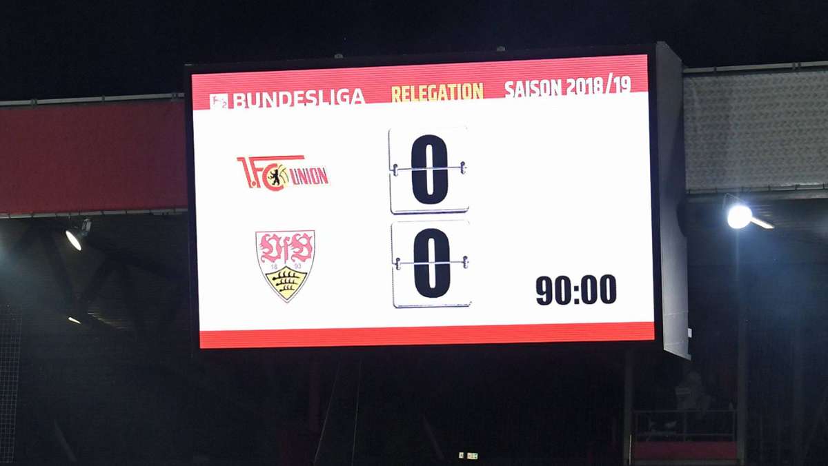 Was dem VfB Stuttgart erspart bleibt: So lief die Relegation in den letzten Jahren