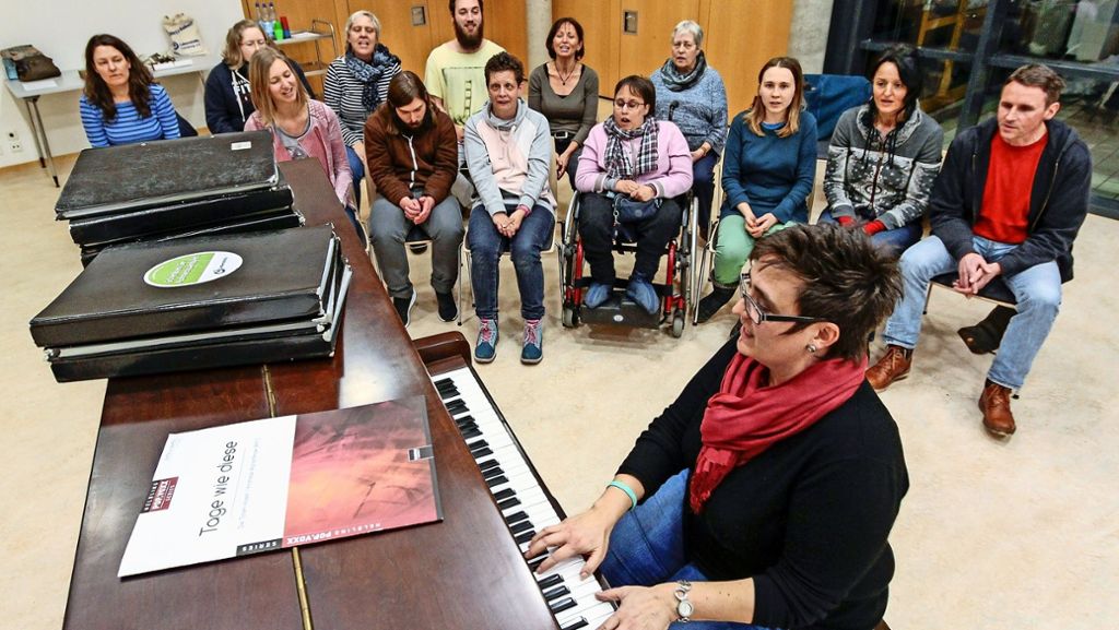 Projekt der Lebenshilfe Leonberg: Gemischter kann ein Chor nicht sein