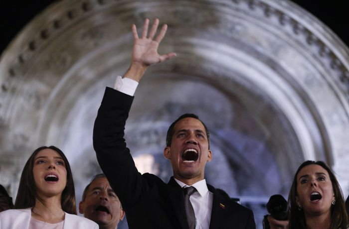 Venezuelas Oppositionsführer Guaidó wieder zu Hause