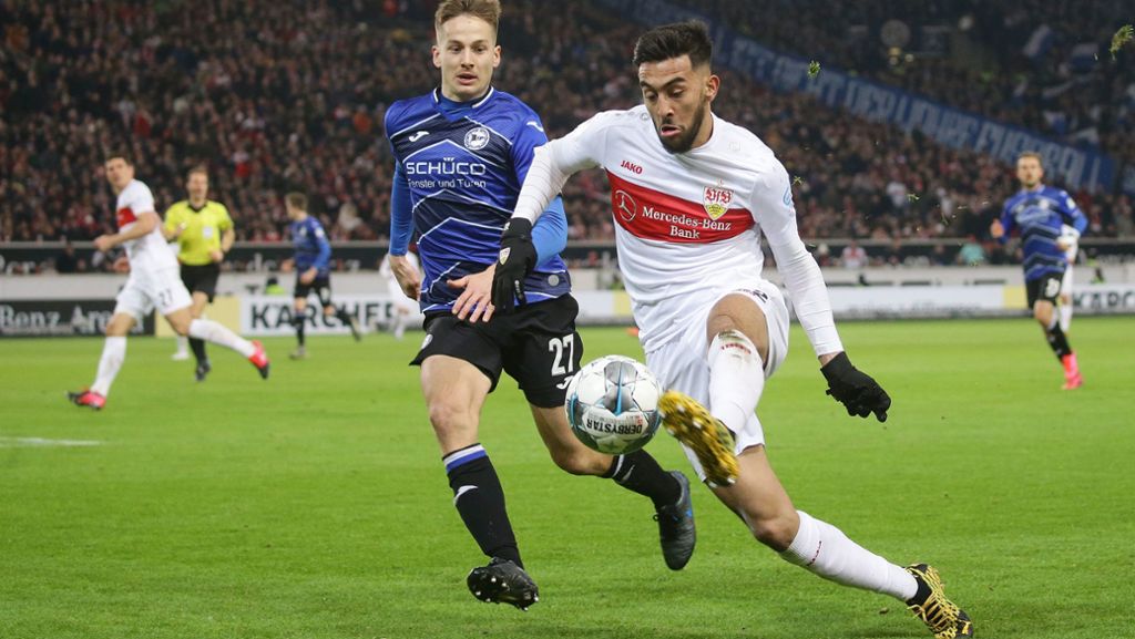 VfB Stuttgart gegen Arminia Bielefeld: Nicolás González ist unser „Spieler des Spiels“