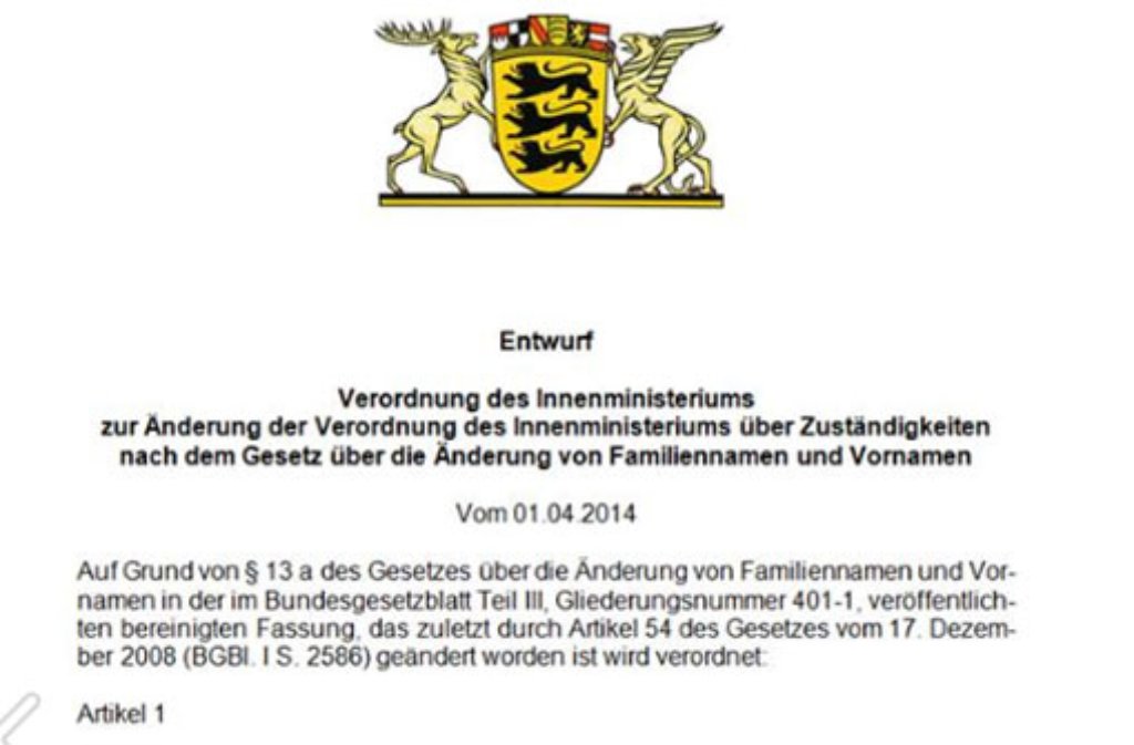 Mit dieser falschen Verordnung hat der Landtagsabgeordnete Reinhard Löffler seine Facebook-Freunde in den April geschickt. Foto: facebook.com/reinhard.loffler.7