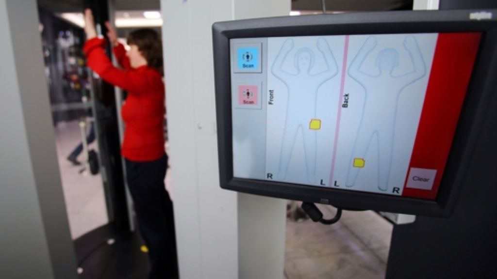 Flughafen Stuttgart: Fünf zusätzliche Körperscanner im Einsatz