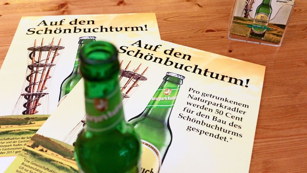 Herrenberg/Böblingen: Ein Prosit auf den Schönbuchturm