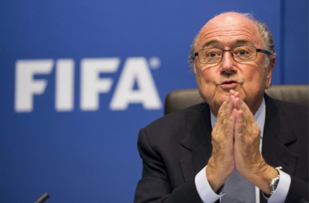 Die Fifa um Boss Sepp Blatter muss sich Vorwürfe der jahrelangen Korruption erwehren. Foto: KEYSTONE