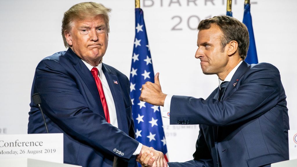 G7-Gipfel: Macron: Bedingungen für Treffen von Trump und Ruhani geschaffen