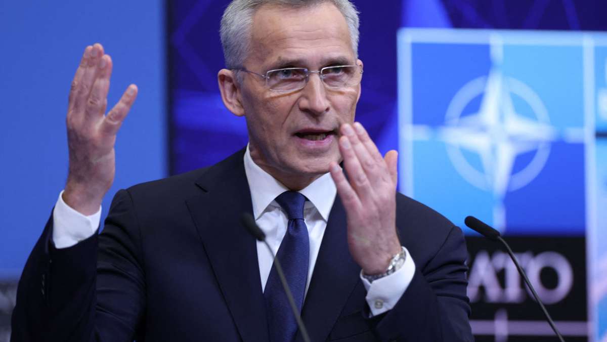 Nato-Generalsekretär: Krieg in der Ukraine könnte noch Jahre dauern