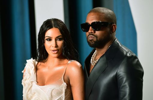 Kim Kardashian und Kanye West Foto: dpa/Ian West