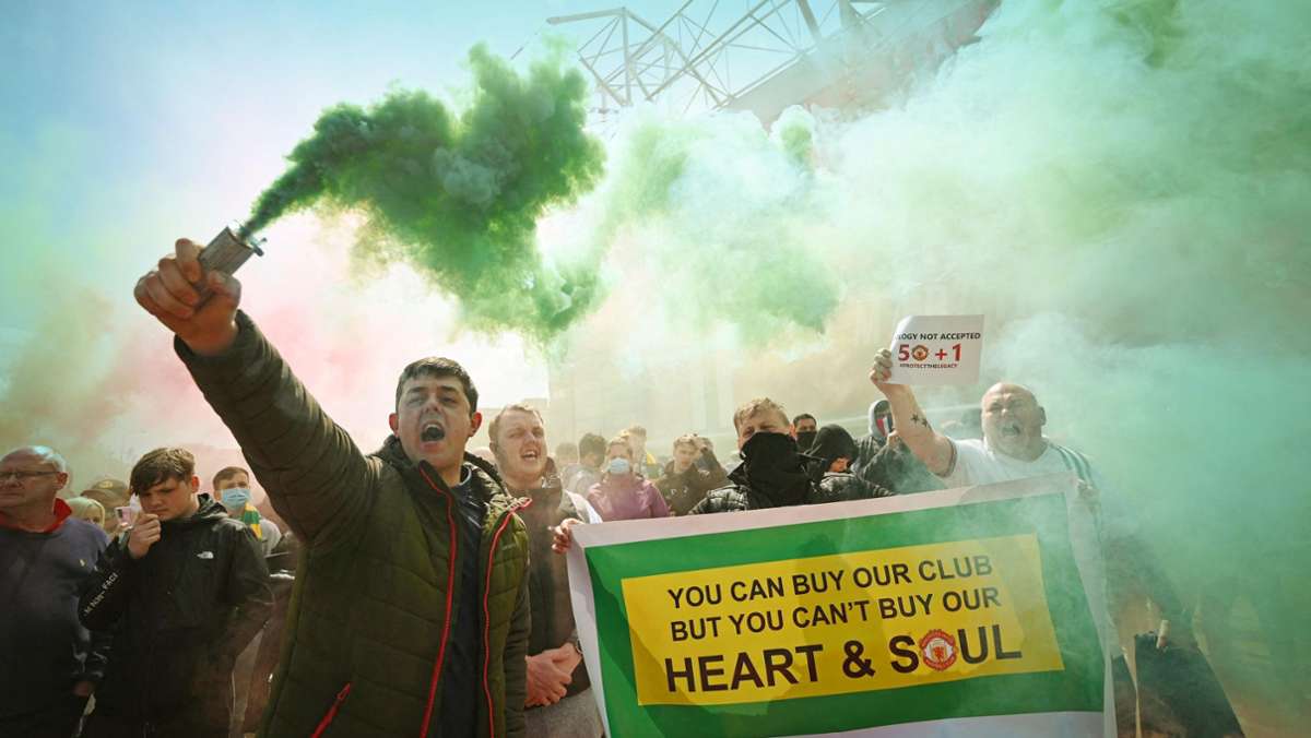 Proteste der Fans von Manchester United: Der Kampf um die Zukunft des Fußballs