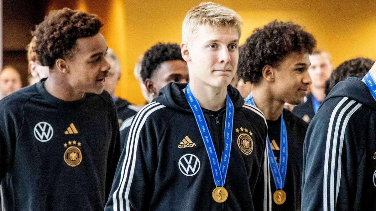 Max Herwerth vom VfB Stuttgart: „Ein unbeschreibliches Glücksgefühl“